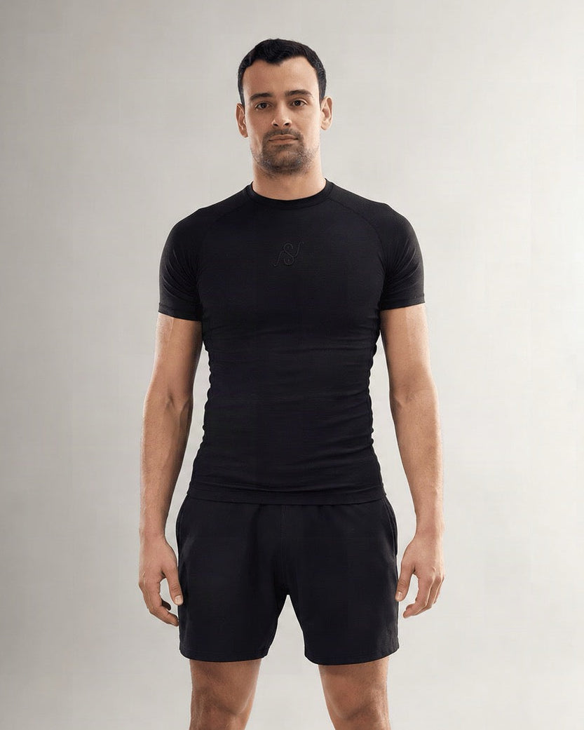 V1 – Natural-Fibre Hybrid Training Shirt